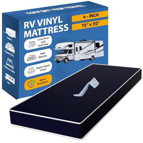 Greaton, 4-Inch Medium Firm Water-Resistance Foam Vinyl