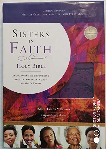 Sisters in Faith Holy Bible: King James Version, Grape Leathersoft, Devotional