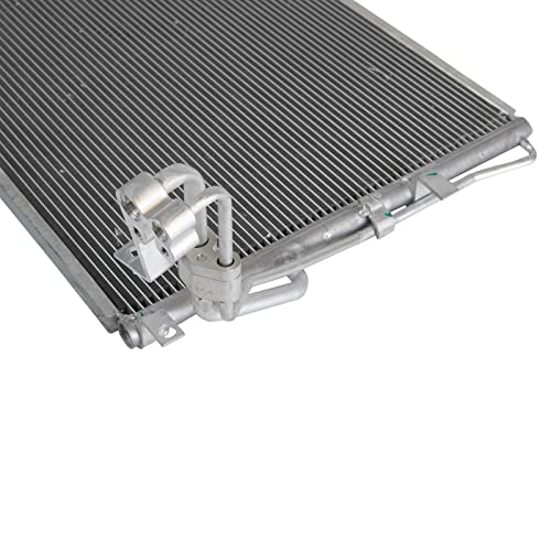 Image of TRQ A /C Condenser and Receiver Drier Assembly Compatible with 2013-16 Hyundai Genesis Coupe V6 3.8L