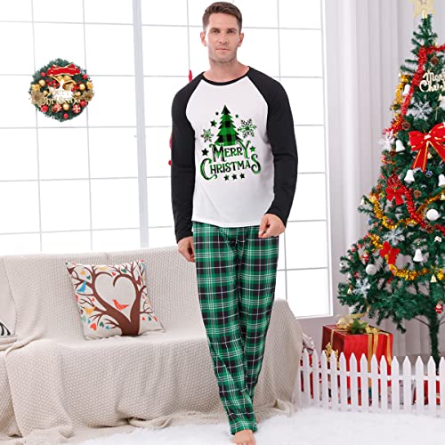 CIYCUIT Family Christmas Pjs Matching Sets Reindeer Christmas Pajamas for Family and Dog2