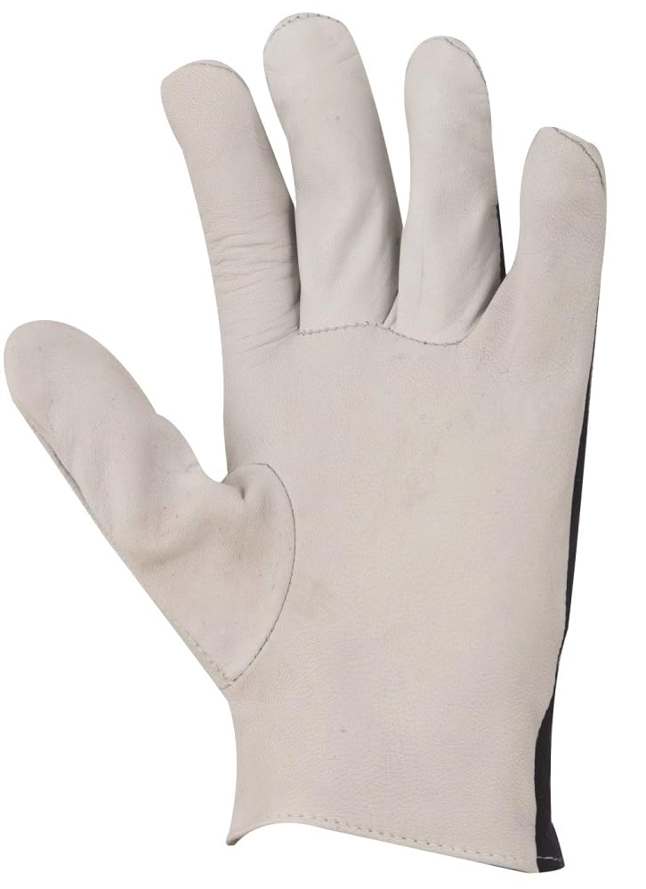 3Kamido/ARDON Arbeitshandschuhe aus Ziegenfell, Ziegenleder, gartenhandschuhe, Bauhandschuhe, PONY, Größen 7-10, Sind weich und angenehm zu tragen und zu arbeiten, CE, CAT II, EN 388 (20, 7)