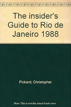 Paperback The insider's Guide to Rio de Janeiro 1988 Book