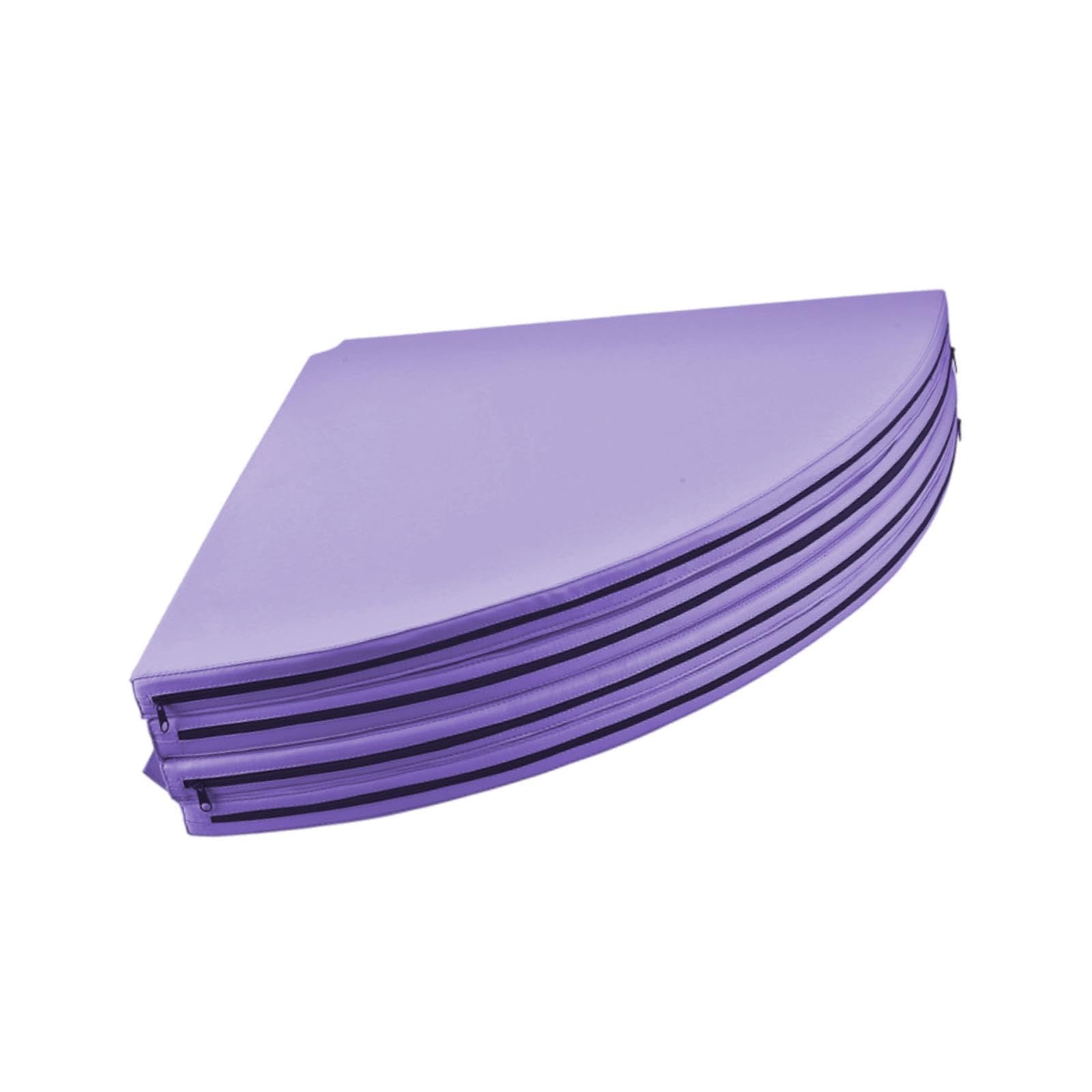 Folding Pole Dance Mat Portable Foldable Yoga Mat for Fitness Studio Workout Purple-image-18