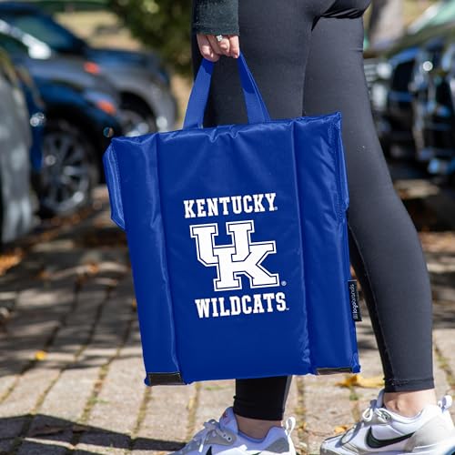 Image of Logo Brands Officially Licensed NCAA Unisex Stadium Seat, One Size, Team Color