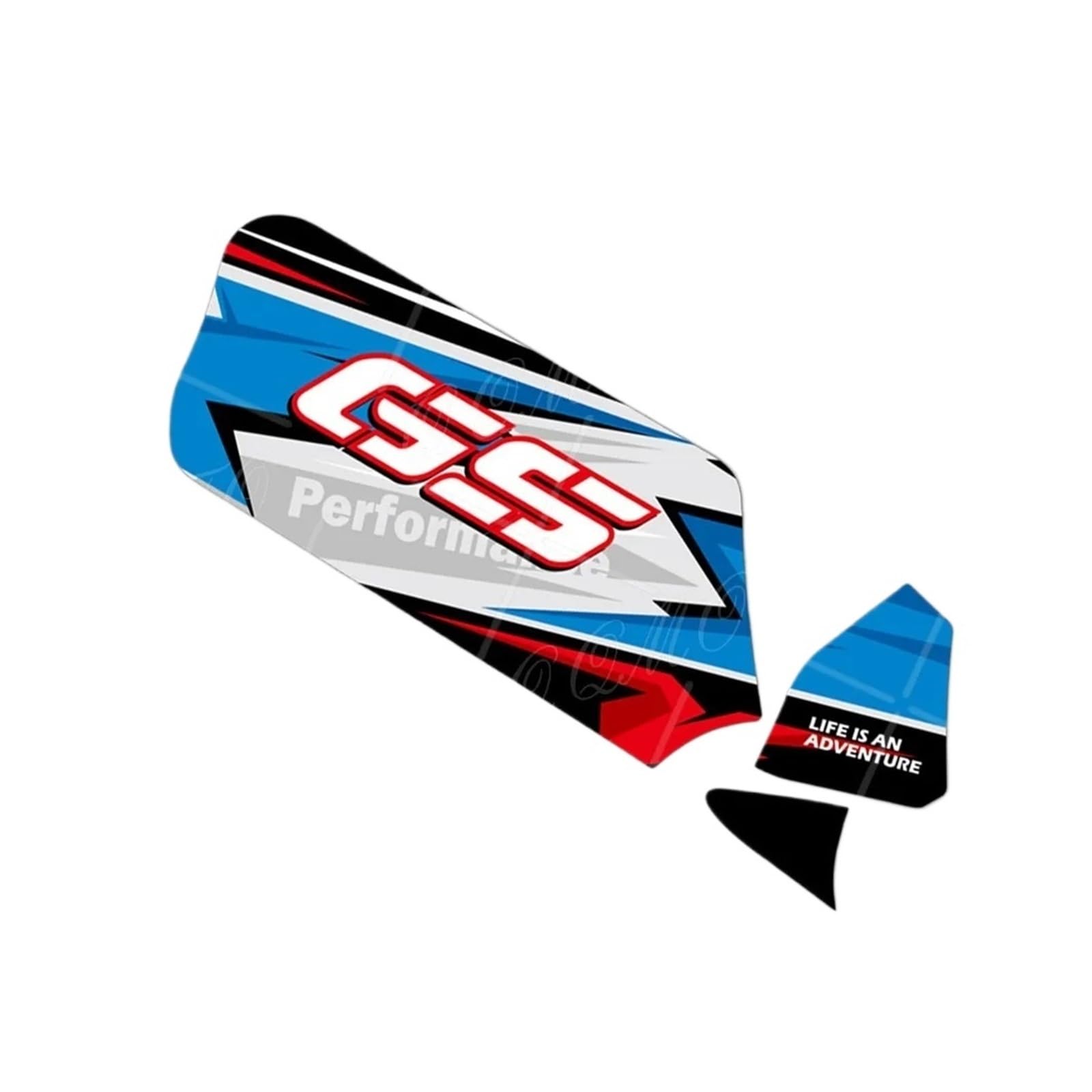 Decoration for R1200 GS/GSA Triple Black 2013-2018 R1250 GS/GSA/ADV 2019-2020 Roating Shaft Swingarm Protection Sticker(3M Sticker 09)