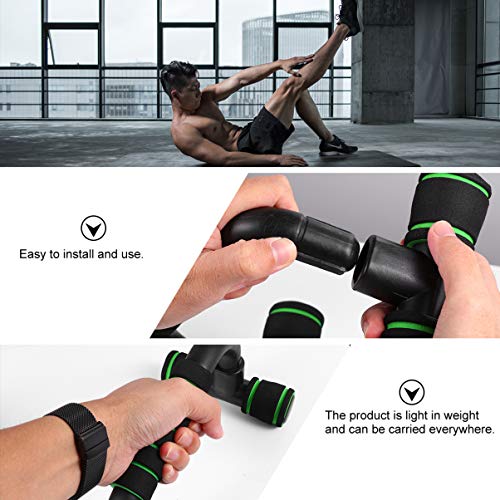 Conjunto de 7 peças de equipamentos de fitness físico da Besportble, corda de pular, rolo ab, treina