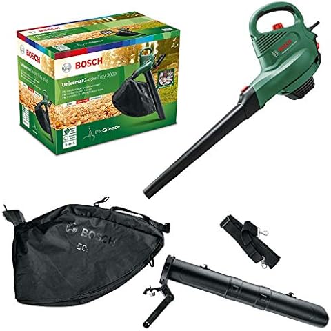 Aspirador y soplador de hojas Bosch Universal Garden Tidy 3000 Cover