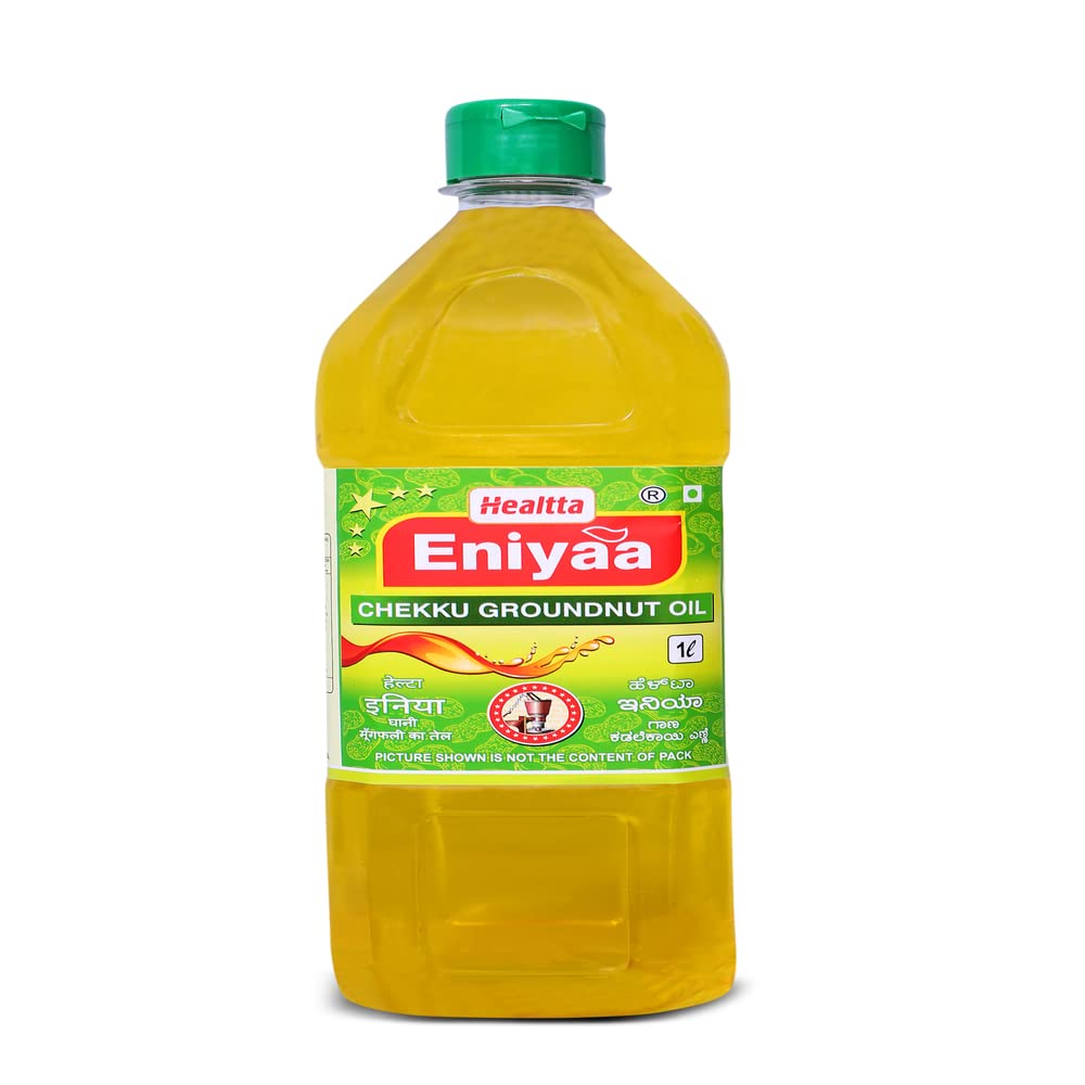 ENIYA Cold pressed chekku Peanut Oil/Groundnut Oil/Kadala Ennai 1L (2) (B0BXQ4JHN8) Amazon Price History, Amazon Price Tracker