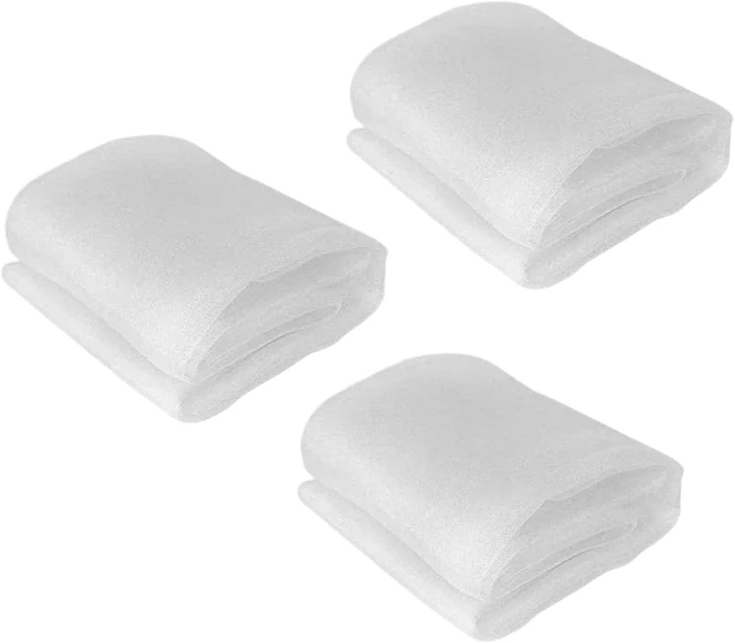 Tree Netting Tree Netting Cover Garden Insect Transparent Bird Plant Barrier Mesh Screen(White-1x1.5m-2PCS)