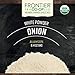 Frontier Co-op Organic White Onion Powder 6.14oz