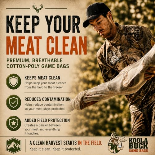 Koola Buck Elk Game Bags for Hunting | Standard Series 5 Pack 16 x 60 by Koola Buck - Image 3