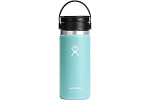 Hydro Flask Stainless Steel Wide Mouth Water Bottle, Perfect for VSCO Girls