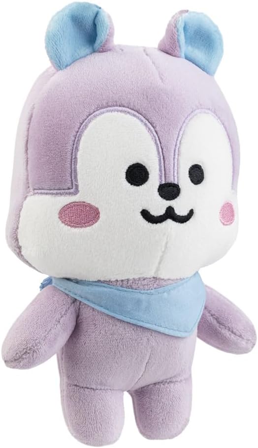 Aurora, 61575, BT21 Official Merchandise Inside MANG Plush Doll Small 7 in Purple, Soft Toy