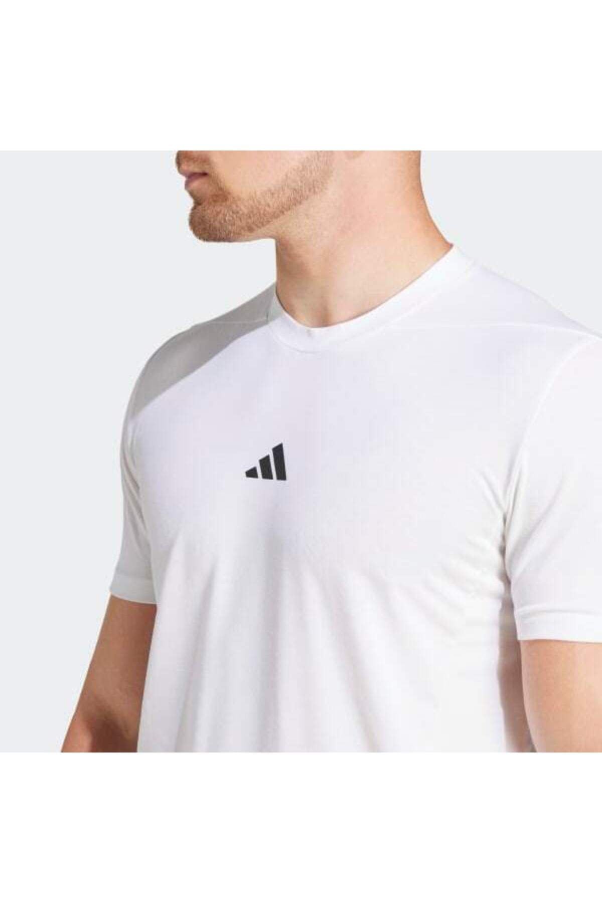 adidas Koszulka męska zaprojektowana do treningu z krótkim rękawem
