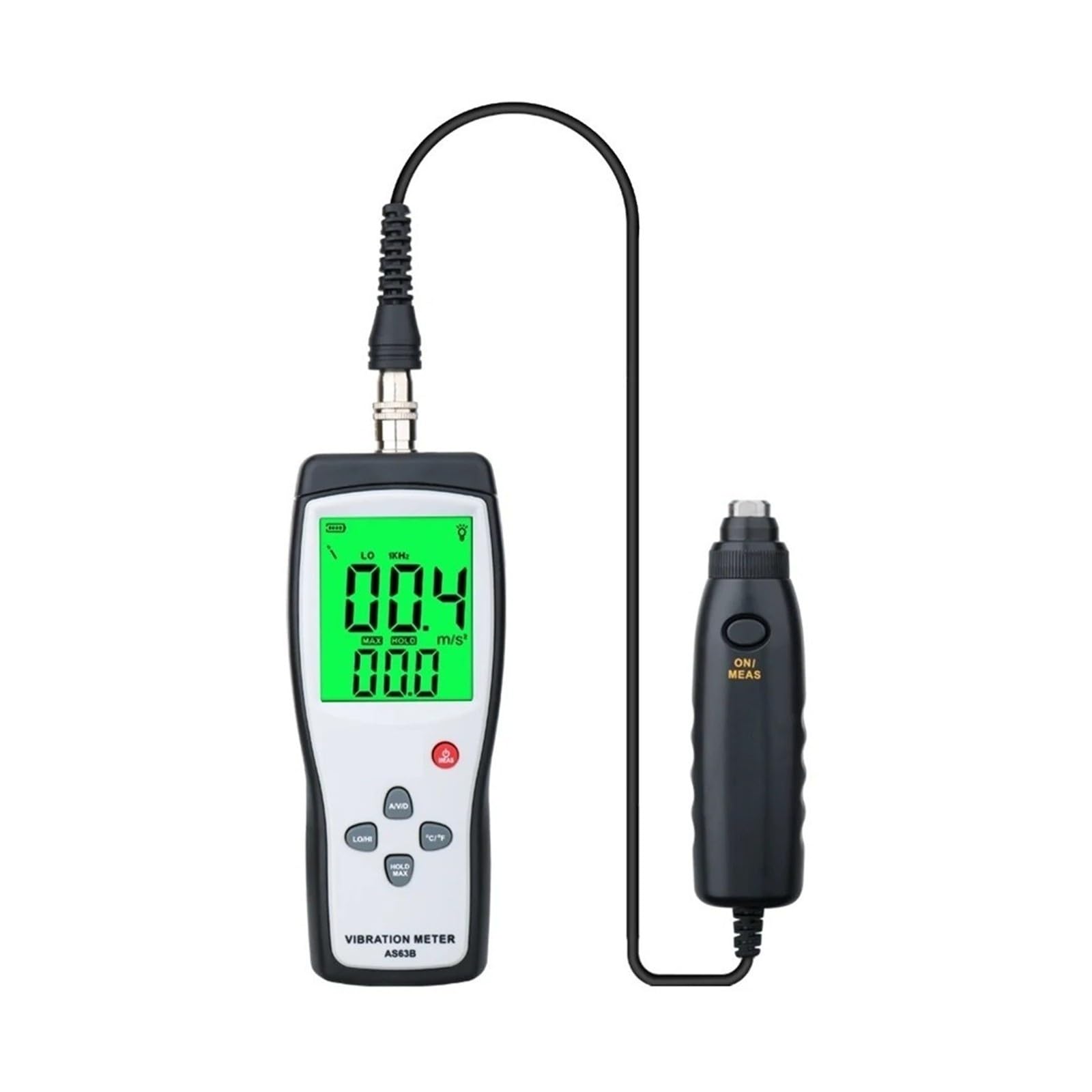 Cyfrowy Detektor Wibracji AS63B O Zakresie 10-1 KHZ
