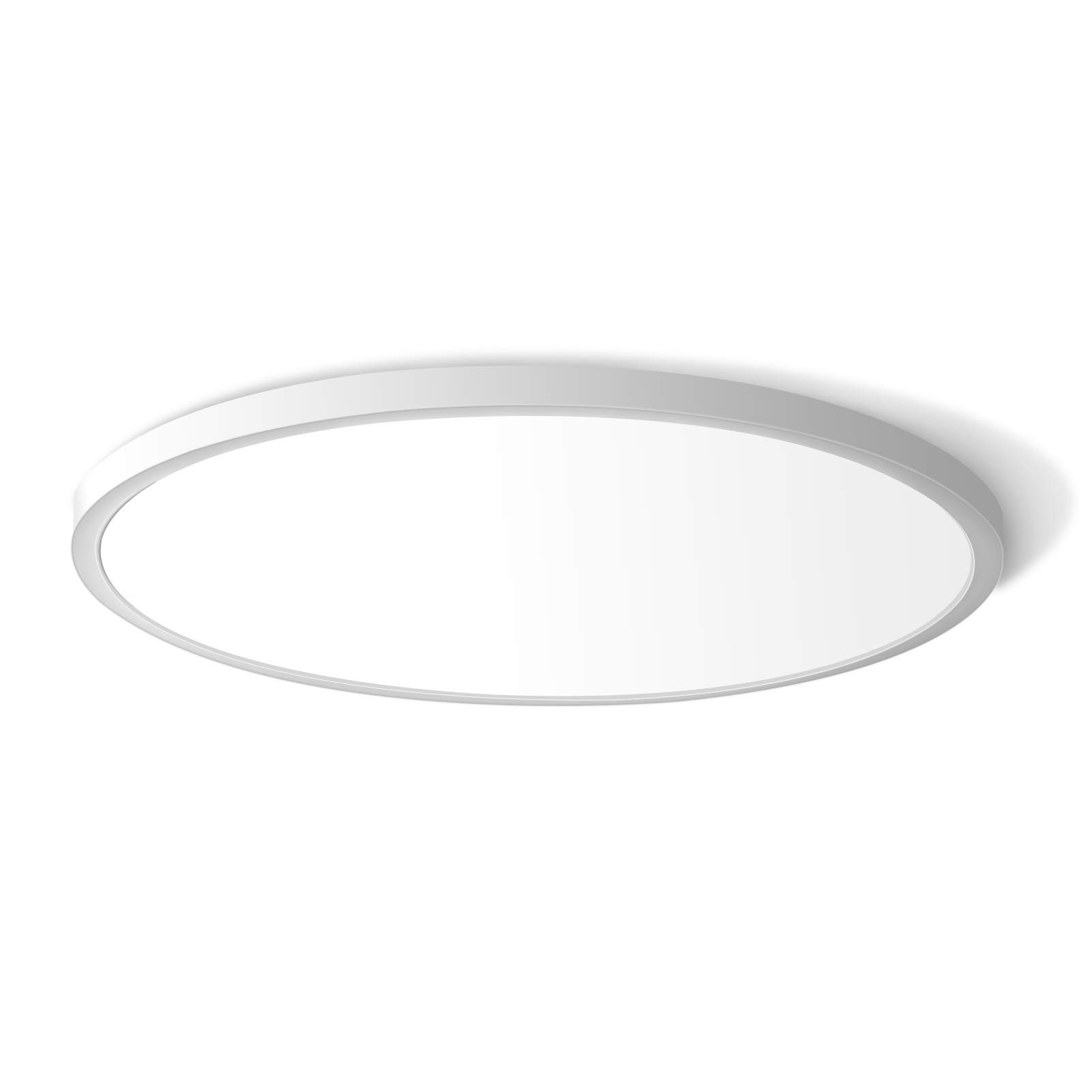 ZZ LED Ceiling Light, 9inch, 20W, Warm White 3000K, Square