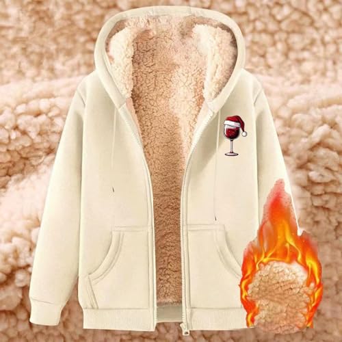 Christmas Women Jacket Long Sleeve Coats Clothes Winter Clothes - image 3