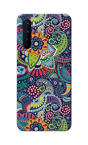 Image of Printed Hard Back Cover Case for OnePlus Nord 5G - 2020 Model | OnePlus Nord 1 Back Cover (Miraculous Patterns) -1803