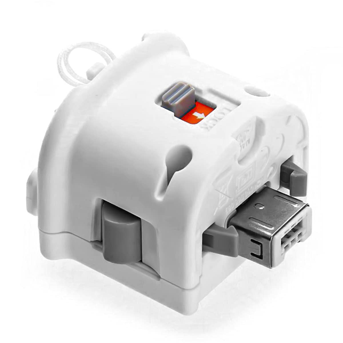 2PCS Motion Plus Adattatore acceleratore Maniglia Adattatore Esterno sensore per Telecomando Wii