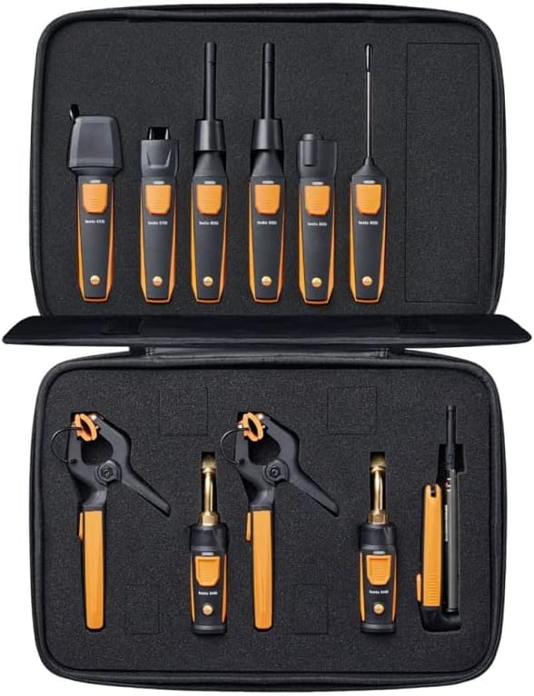 Testo HVAC/R COMPLETE KIT - Testo Smart Probe HVAC/R Complete Kit (0563 0007)