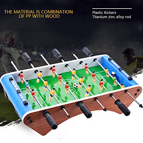 RiToEasysports Kickertisch, Tischfußballspiel-Set für 2 Spieler, Wettbewerb, Klassisches Fußballspiel, Tischfußball, Familienspiel, Kinderspielzeugbrett für Familienspielzimmer – Bild 5