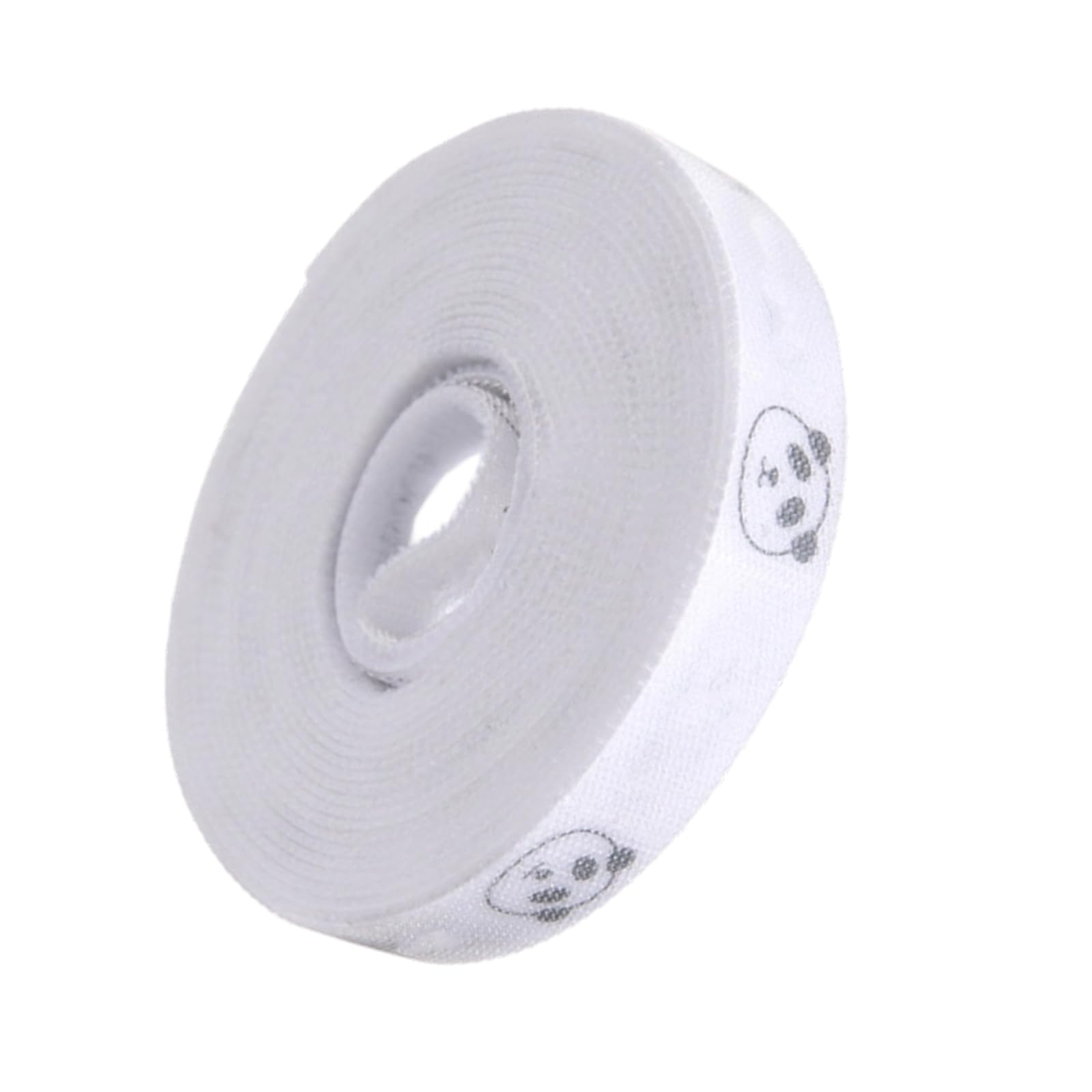 Hsioluted White Adhesive Nylon Strap Cable Tie For Data Wire Organization Storage Management Family Safe Cable Management