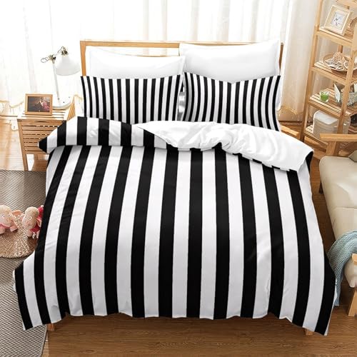 Housse de couette hypoallergénique en microfibre douce avec fermeture