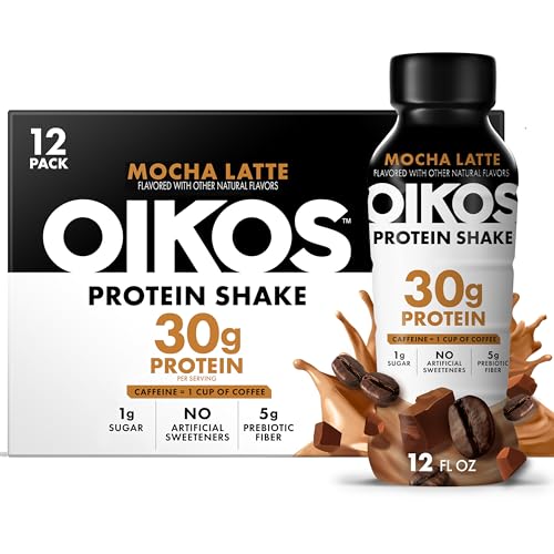 Oikos 30g Protein Shake, Mocha Latte
