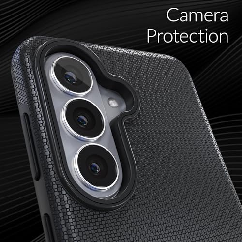 Image of Crave for Samsung Galaxy S26 Case, Compatible with MagSafe Shockproof Protection Dual Layer Case for Samsung Galaxy S26 (6.3 inch) - Black