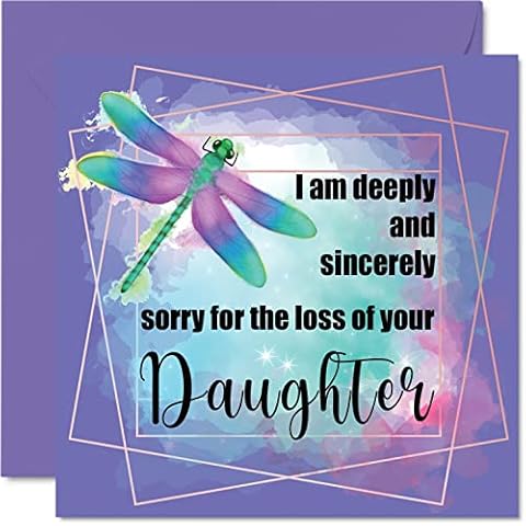 Sympathy Cards for Loss of Daughter Cover