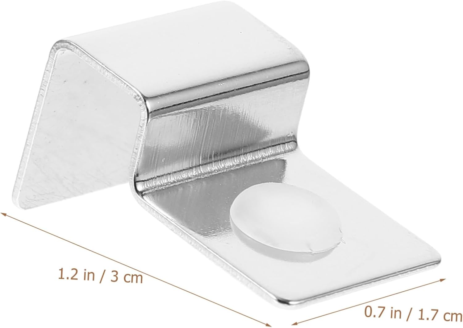BESPORTBLE Stainless Steel Support Bracket Aquarium Lid Handle Holder Fish Tank Mounting Clip 10mm Clips Set