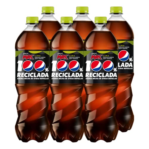 Pepsi Max Lima, Lot de 6 bouteilles de colle avec Zero Sucre 1,75 l