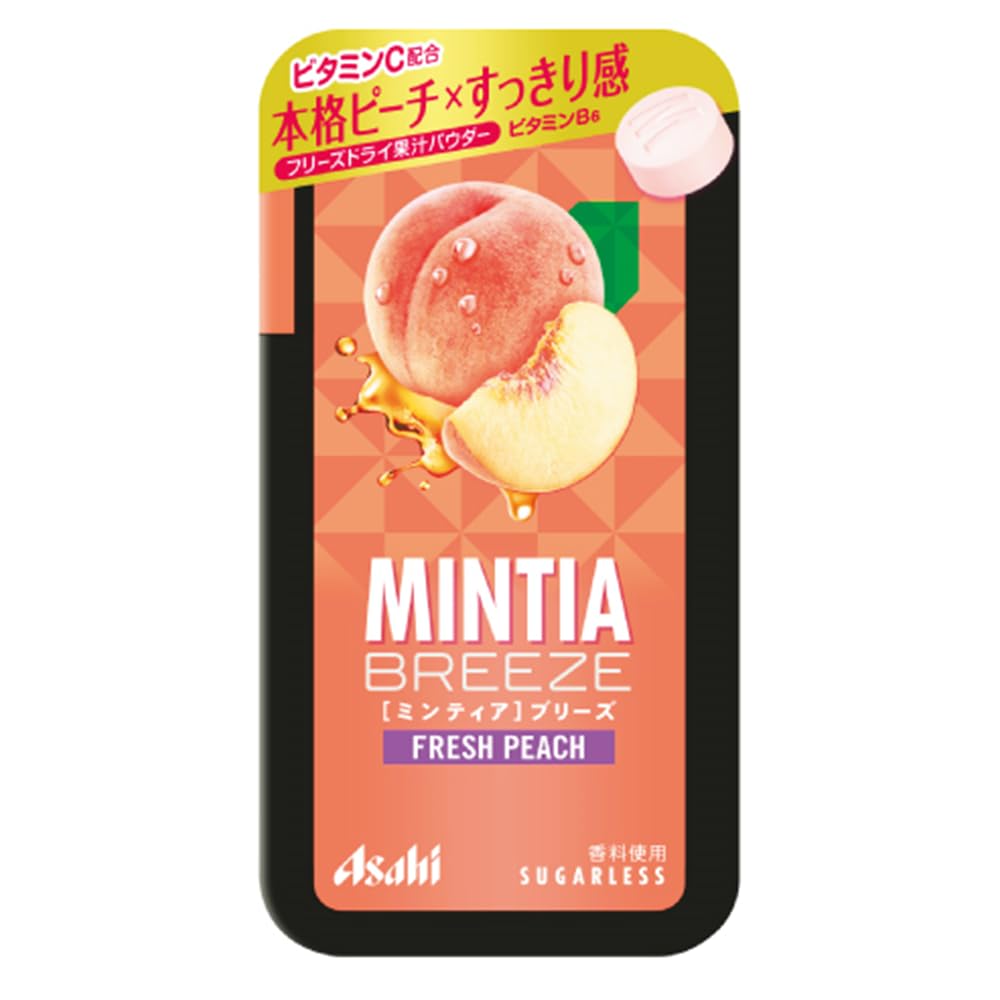 アサヒグループ食品 ミンティアブリーズ フレッシュピーチ 30粒