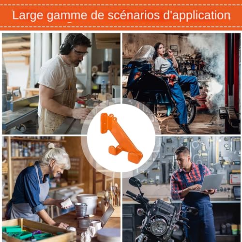 Rack rangement garage pour suspendre outil de jardinage sans encombre - 5