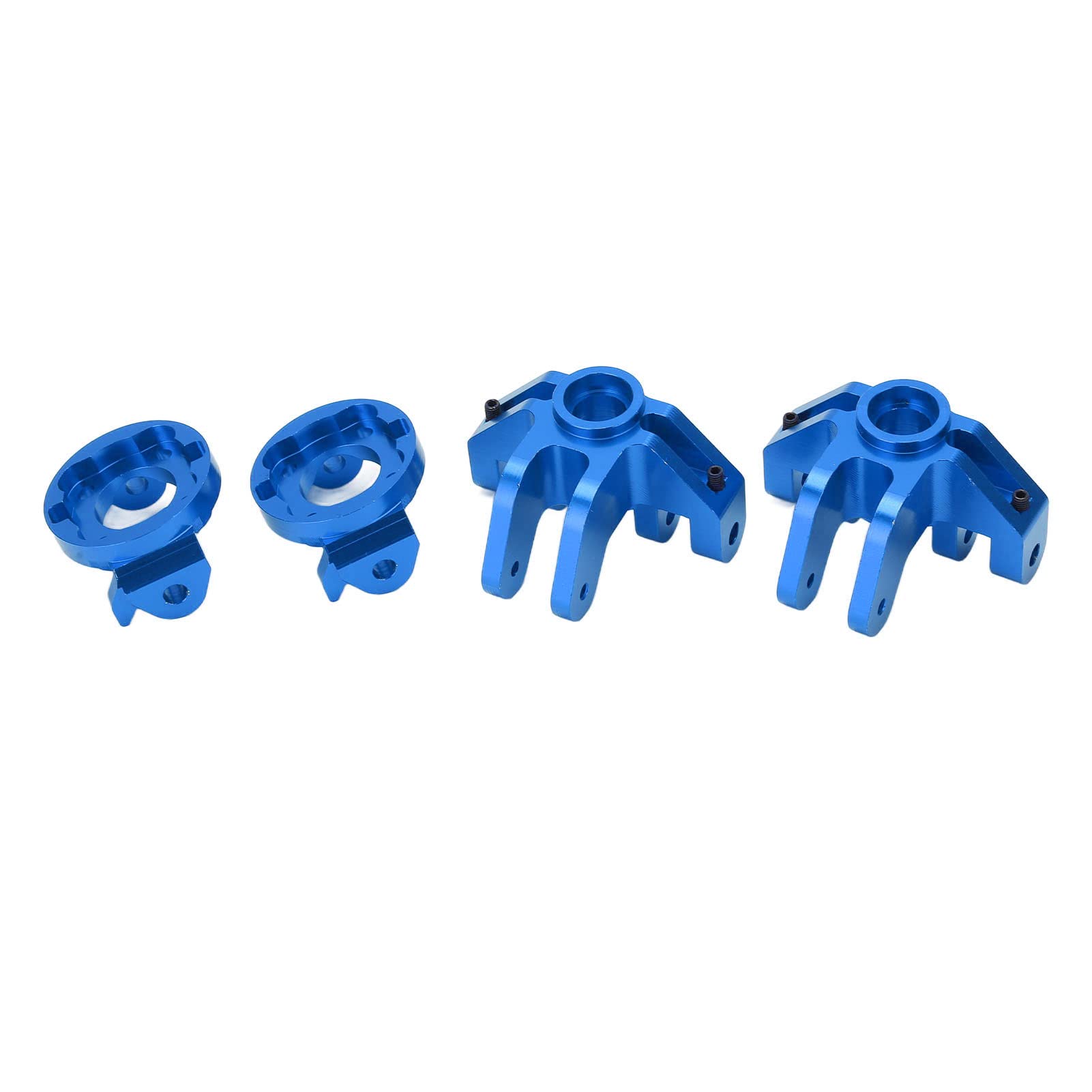 Acouto Taglie Anteriore in Metallo in Metallo in Lega di Alluminio con Base C Anteriore C per Losi LMT /8 TruckBlue Appositamente per Progettata per /8 Tazza di Sterzo per Losi Lmtmetal Base
