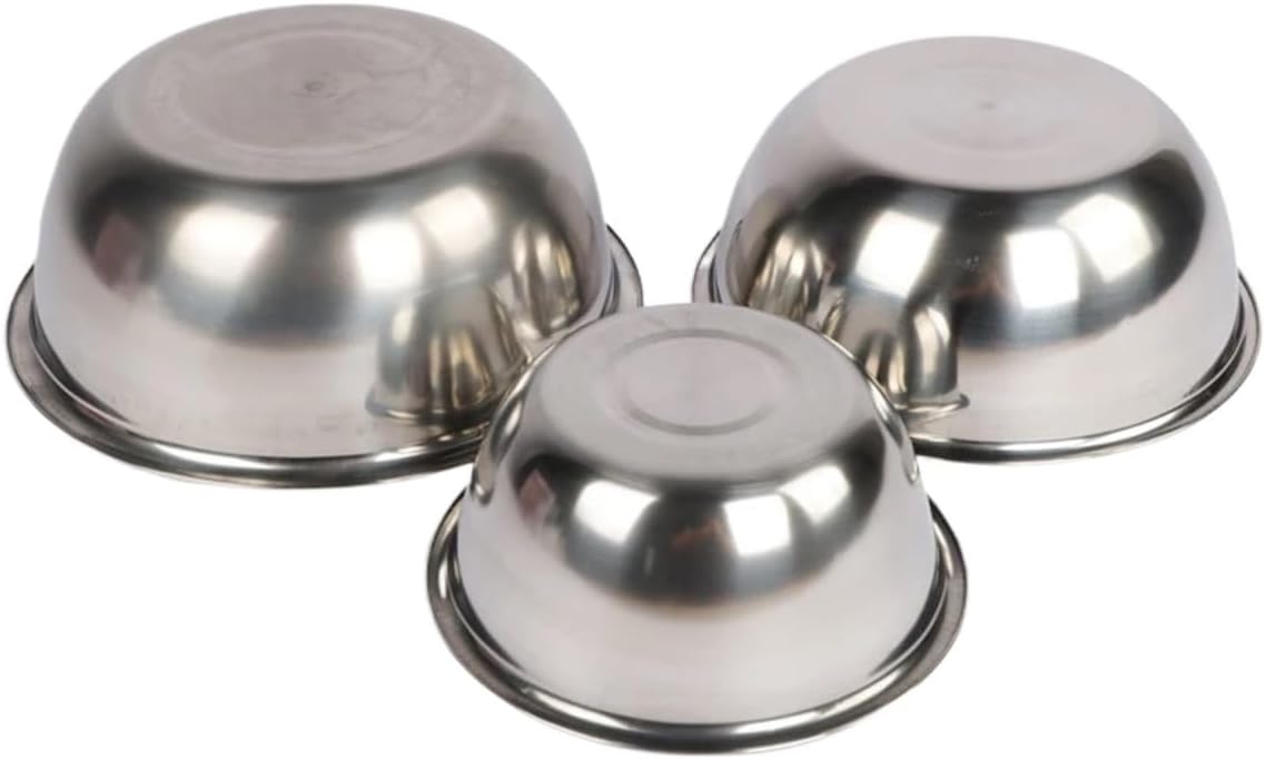 Compatible For Scaled Mixing Bowl Stainless Steel Whisking For Cooking Baking Container Kitchen Supplies 16Cm/20Cm(1600ml)