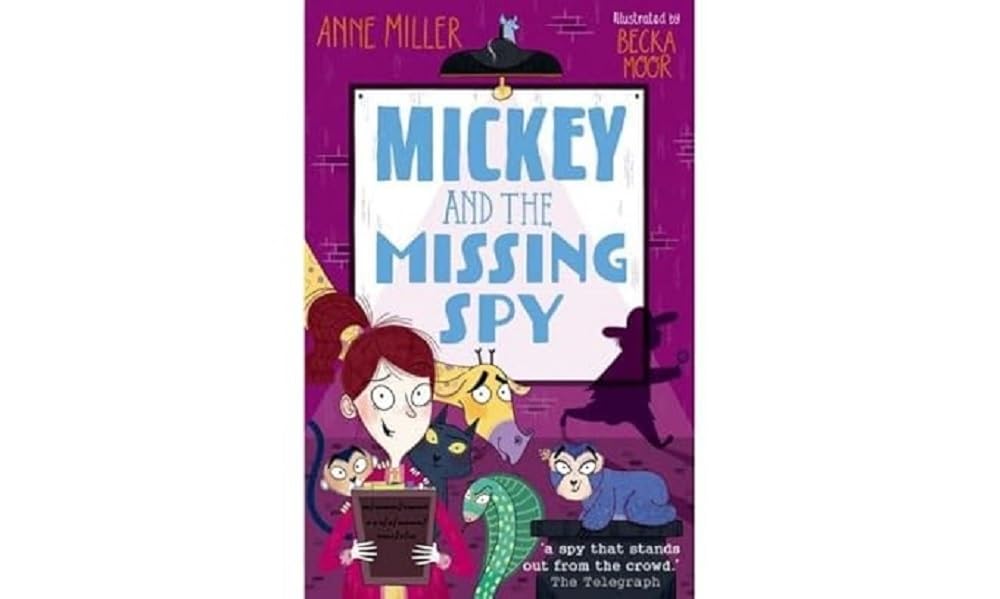 Mickey and the Missing Spy by Anne Miller PAPERBACK 9780192773654