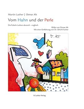 Hardcover Vom Hahn und der Perle: Die Fabeln Luthers Deutsch-Englisch [German] Book