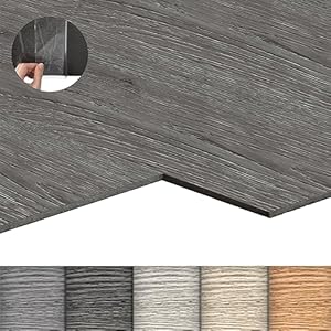 LZQ pvc-vloerbedekking, vinylvloer, zelfklevend, met houteffect