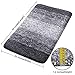 KMAT Bathroom Rugs Bath Mat 20x32 in,Luxury Soft Shaggy Microfiber Shower Rug, Machine Washable Throw Rugs Non Slip Absorbent Plush Floor Mats Runner Carpet