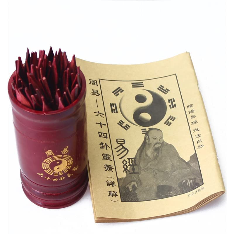 Mascotte de protection et amulette taoïste Yi King pour rituel d'exorcisme en bois
