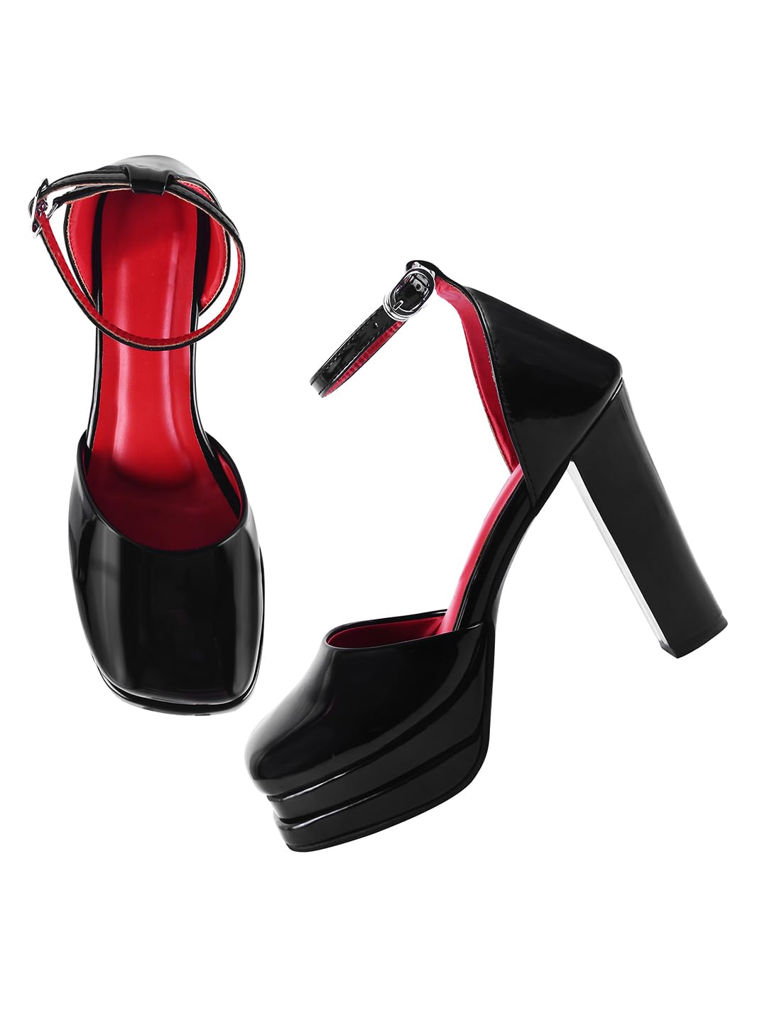 TRYME Fabulous Attractive Perfect for Every Occasion Block Heel Sandal for Women And Girls (B0DF5LYMSM) Amazon Price History, Amazon Price Tracker