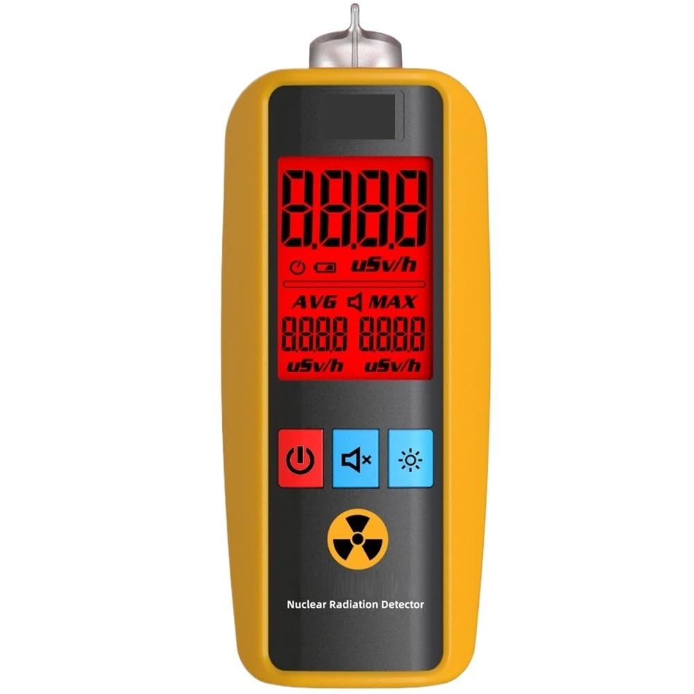 Contador Geiger Detector de radiación nuclear Rayos X Rayos Y Rayos Beta Dosímetro de radiación personal Probador de canicas