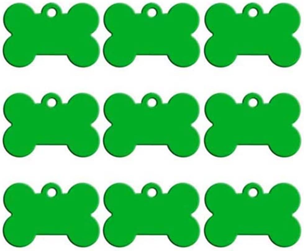 100 ピース アンチロスト 犬 猫 ID ネームタグ パーソナライズ アルミニウム カスタム 刻印 ペット名 電話番号 ID タグ