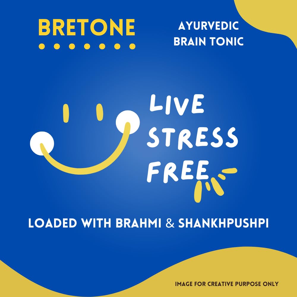 Prime Bretone Syrup with Shankhpushpi, Brahmi & 11 Herbs | 200 ML x 2 — Amazon image 3