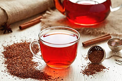 COOR - Té Rooibos - Formato de Bote de 100 g - Con Alto Poder Antioxidantes - Sin Teína y Sin Azúcares - Libre de… - Imagen 4