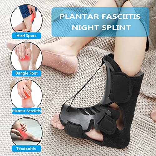 Onebrace Plantar Fasciitis Night Splint - Adjustable Dorsal Night Splint For Plantar Fasciitis - Pain Relief Heel Pain, Achilles Tendinitis And Foot Drop (Small/Medium) #TOP1