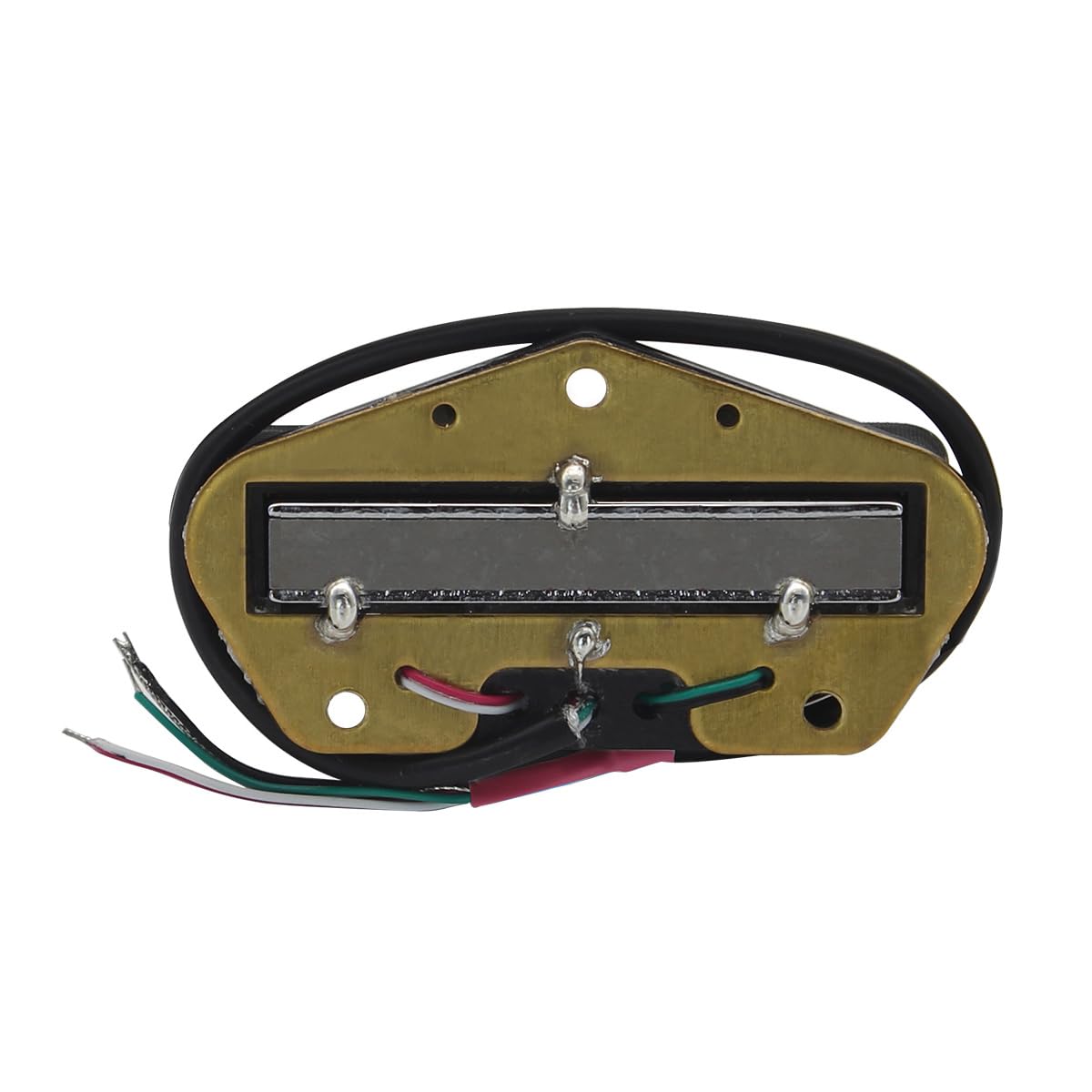 OriPure Pastillas Alnico 5 Hot Rail Humbucker Pastilla de puente TL 12-13K Compatible con TL TE Parte de guitarra