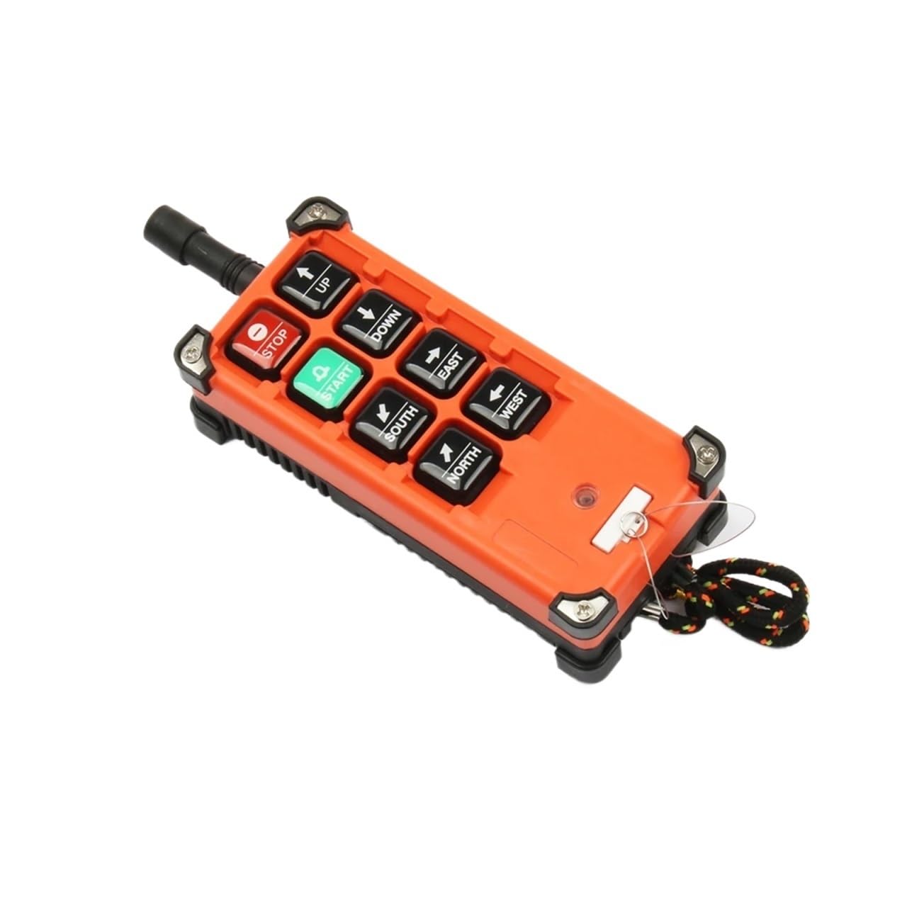 JVDDI F21-E1B VHF/UHF Industrial Wireless Radio Crane Remote Control 2 Transmitters 1 Receiver For Hoist Crane Lift(2T1R 38o VHF)