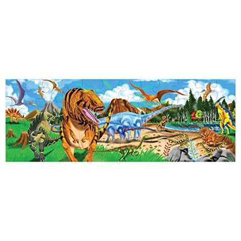 Bodenpuzzle Land der Dinosaurier, 48 Teile Cover